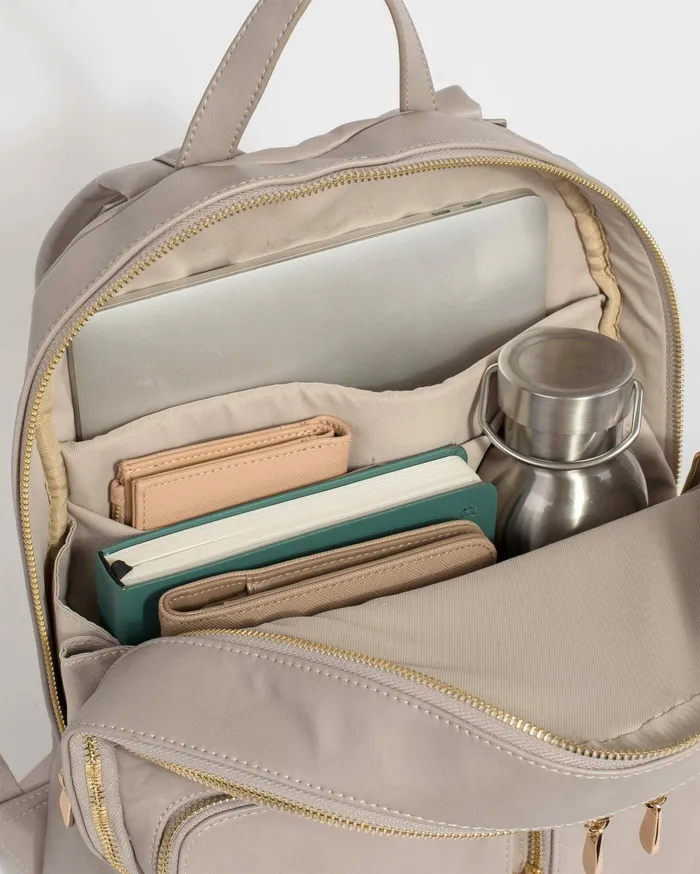Colette By Colette Hayman Backpacks Taupe Ria Tech Backpack 8211 Bags