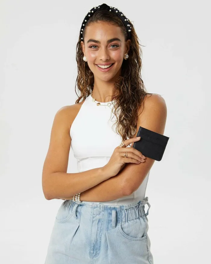 Colette By Colette Hayman Black Chiara Credit Card Purse Bags Purses