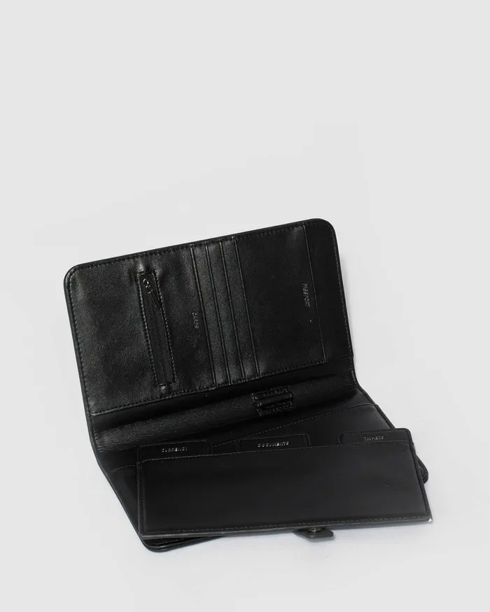 Colette By Colette Hayman Black Classic Travel Wallet Bags Travel
