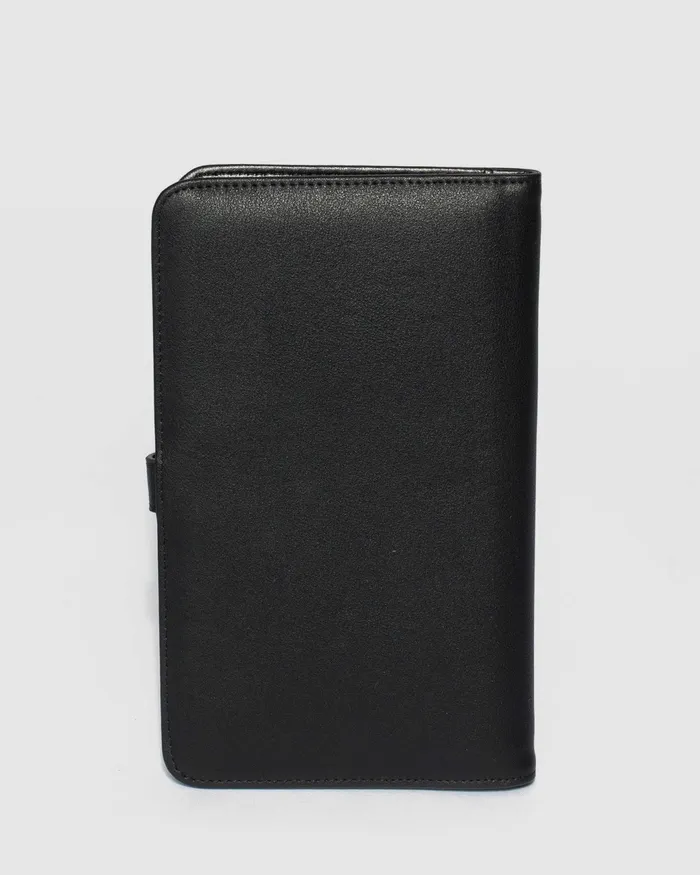 Colette By Colette Hayman Black Classic Travel Wallet Bags Travel