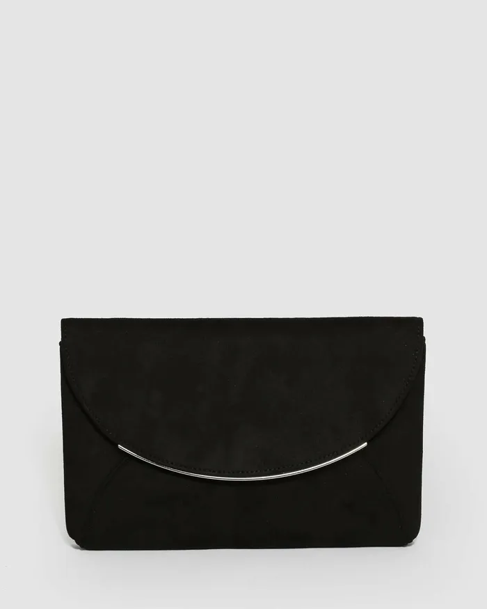Colette By Colette Hayman Black Dalila Envelope Clutch Bag Online Bags Clutch Bags