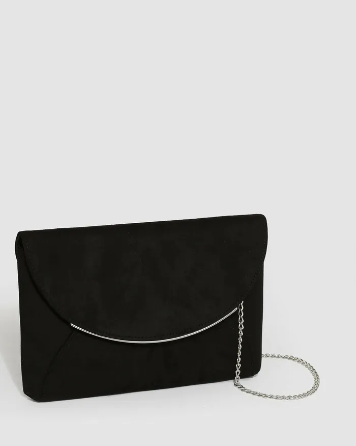 Colette By Colette Hayman Black Dalila Envelope Clutch Bag Online Bags Clutch Bags