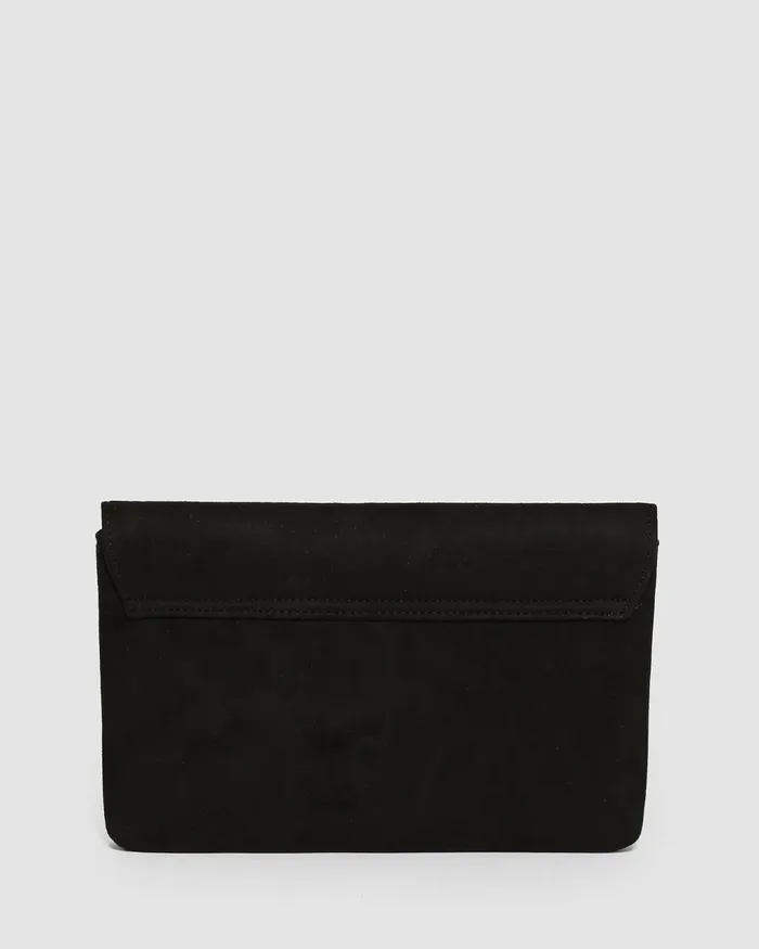 Colette By Colette Hayman Black Dalila Envelope Clutch Bag Online Bags Clutch Bags