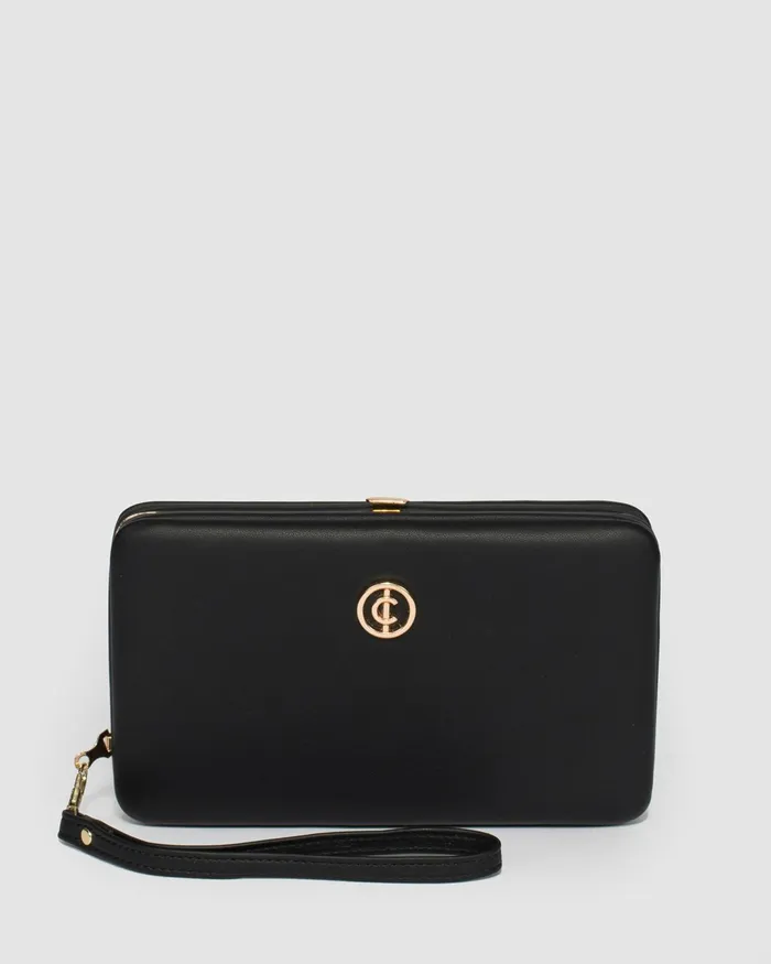 Colette By Colette Hayman Black Eve Wristlet Purse Bags Wristlets