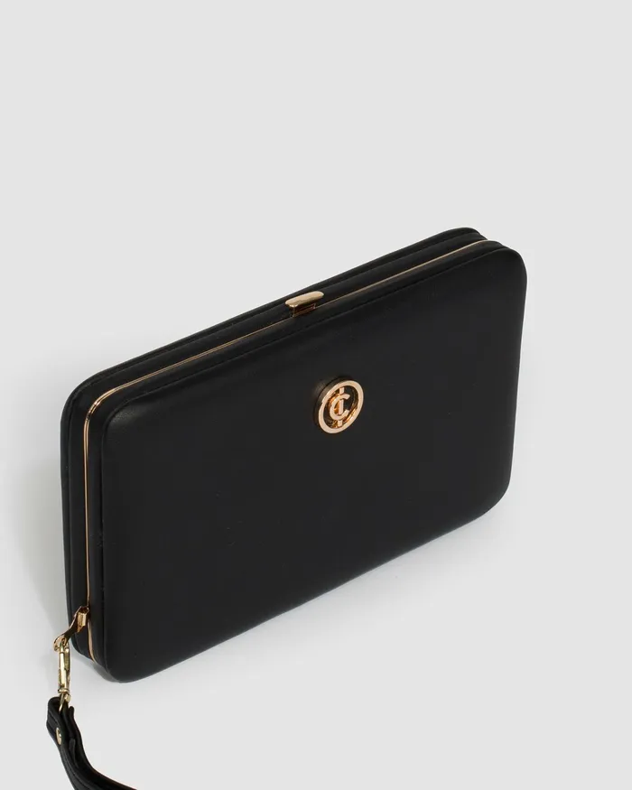 Colette By Colette Hayman Black Eve Wristlet Purse Bags Wristlets