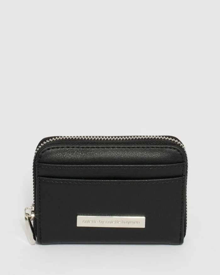 Colette By Colette Hayman Black Jessica Card Wallet Accessories Card Holders