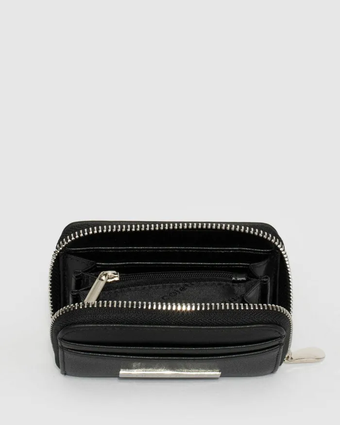 Colette By Colette Hayman Black Jessica Card Wallet Accessories Card Holders