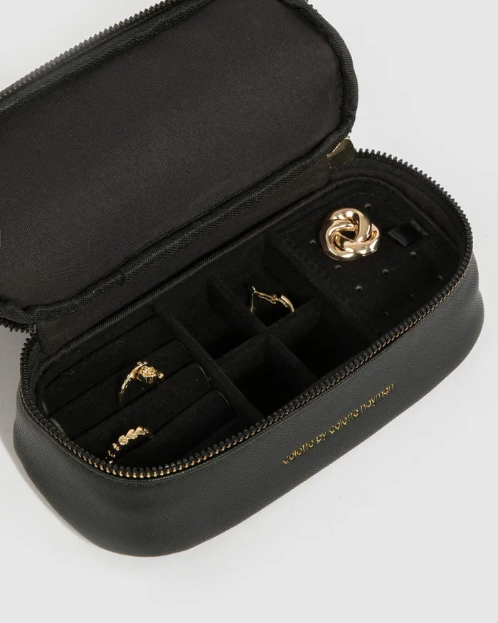 Colette By Colette Hayman Black Penelope 2In1 Cos Jewel Case Accessories Jewellery Cases