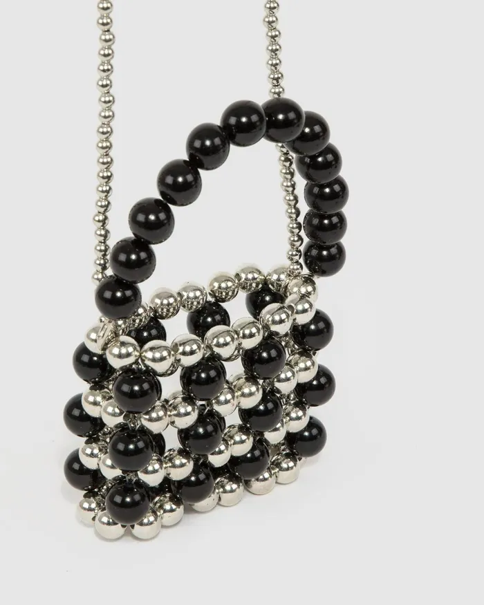 Colette By Colette Hayman Black Scarlett Pearl Mini Bags Mini Bags