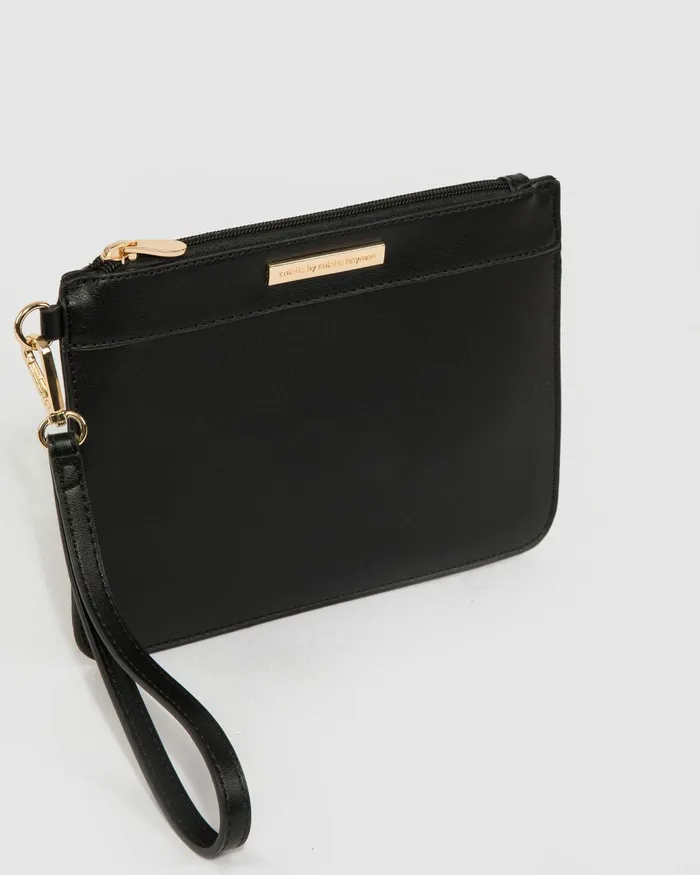 Colette By Colette Hayman Black Tia Wristlet Bags Wristlets