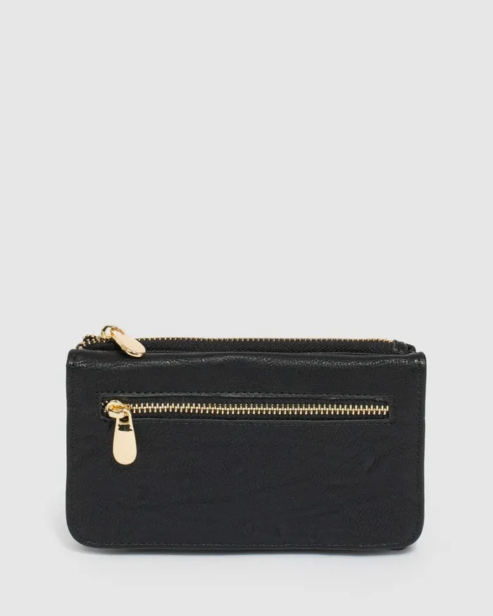 Colette By Colette Hayman Black Victoria Mini Purse Bags Wallets