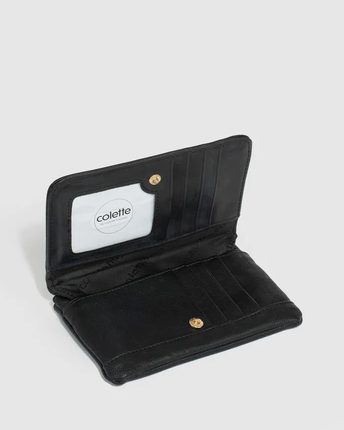 Colette By Colette Hayman Black Victoria Mini Purse Bags Wallets