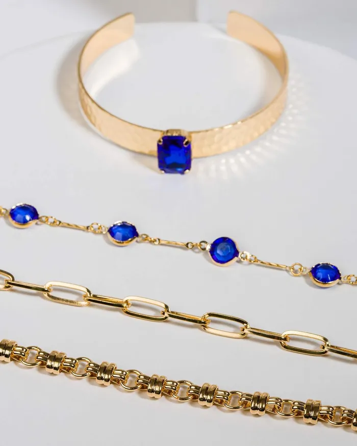 Colette By Colette Hayman Bracelets Blue Cuff And Bracelet Pack 8211 Jewellery