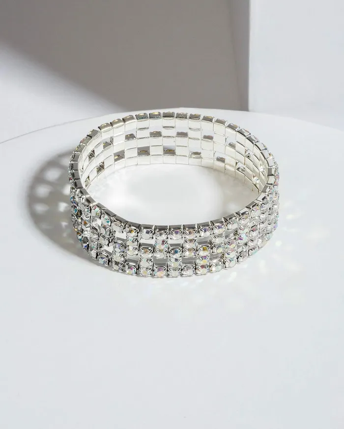 Colette By Colette Hayman Bracelets Crystal Crystal Check Pattern Bracelet 8211 Jewellery Colette By Colette Hayman Bracelets Crystal Crystal Check Pattern Bracelet 8211 Jewellery