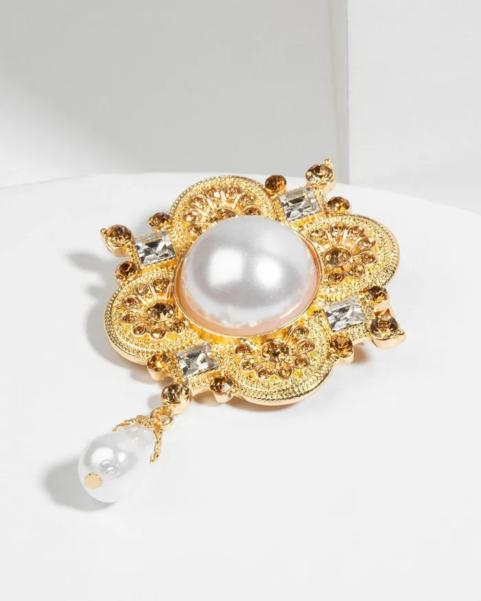 Colette By Colette Hayman Brooches and Pins Multi Vintage Style Brooch 8211 Accessories