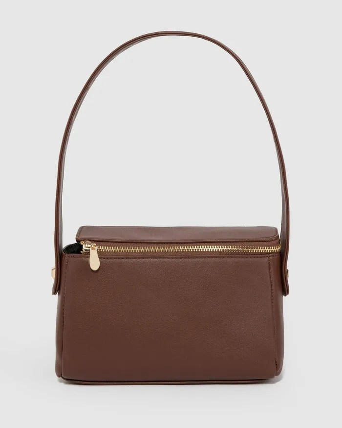 Colette By Colette Hayman Brown Zarli Shoulder Bag Bags Shoulder Bags