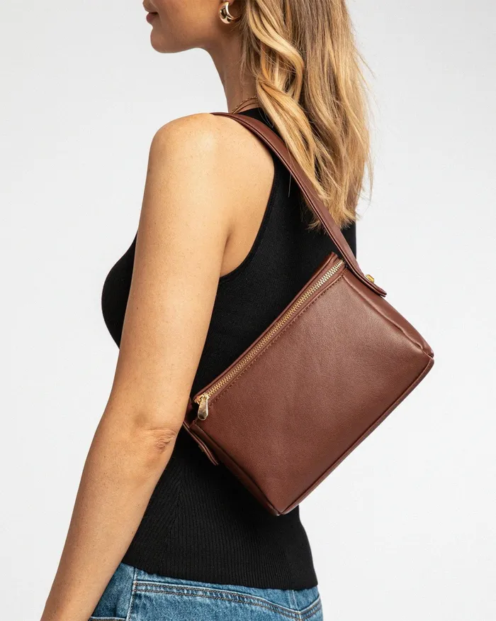 Colette By Colette Hayman Brown Zarli Shoulder Bag Bags Shoulder Bags