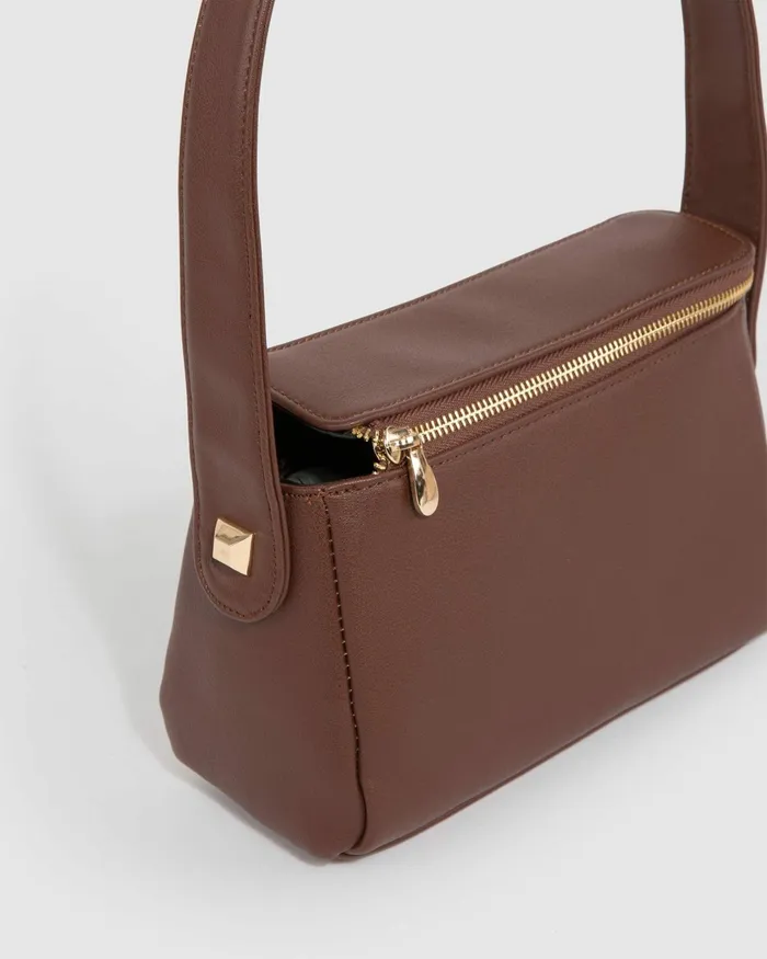 Colette By Colette Hayman Brown Zarli Shoulder Bag Bags Shoulder Bags