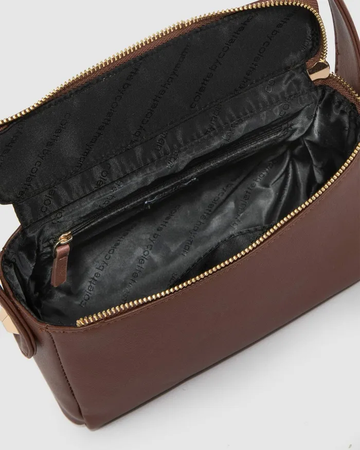 Colette By Colette Hayman Brown Zarli Shoulder Bag Bags Shoulder Bags