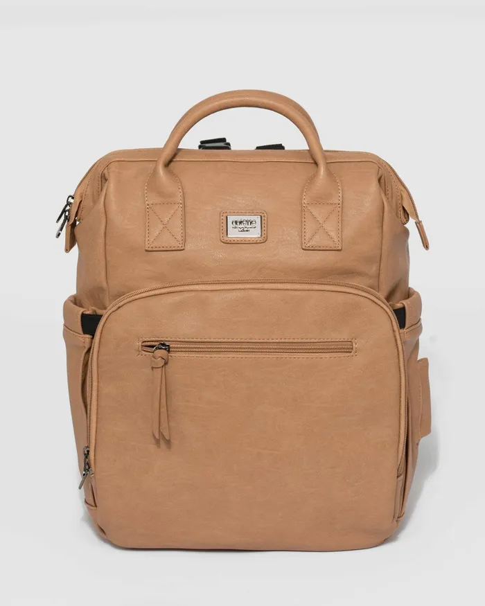 Colette By Colette Hayman Caramel Baby Backpack Bag Baby Backpacks Online Bags Baby Bags