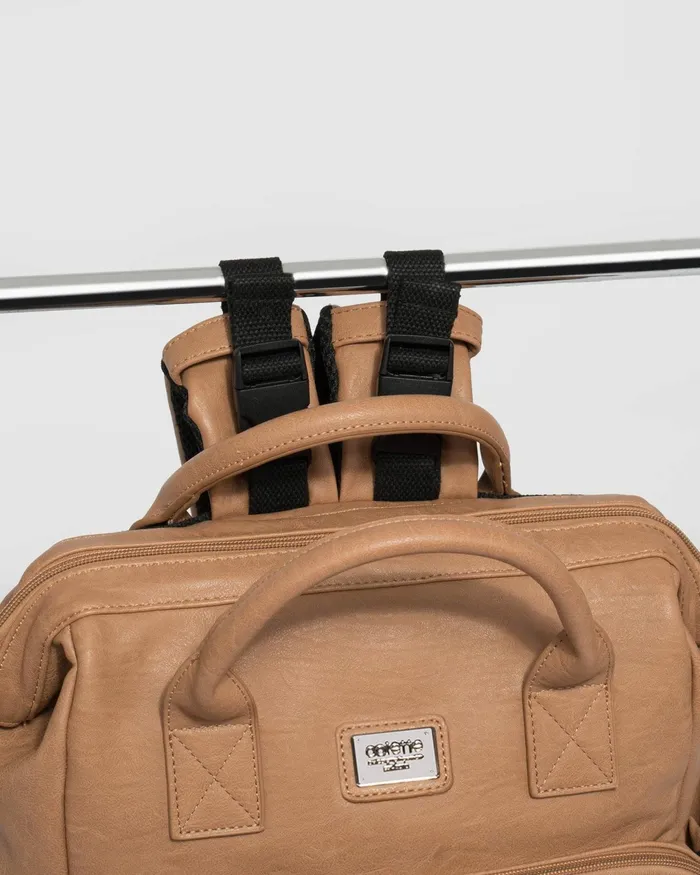 Colette By Colette Hayman Caramel Baby Backpack Bag Baby Backpacks Online Bags Baby Bags