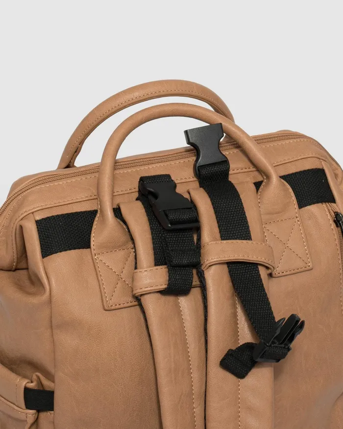 Colette By Colette Hayman Caramel Baby Backpack Bag Baby Backpacks Online Bags Baby Bags