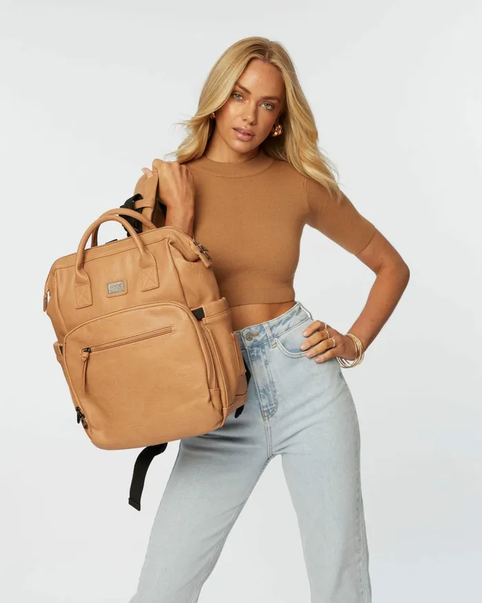 Colette By Colette Hayman Caramel Baby Backpack Bag Baby Backpacks Online Bags Baby Bags