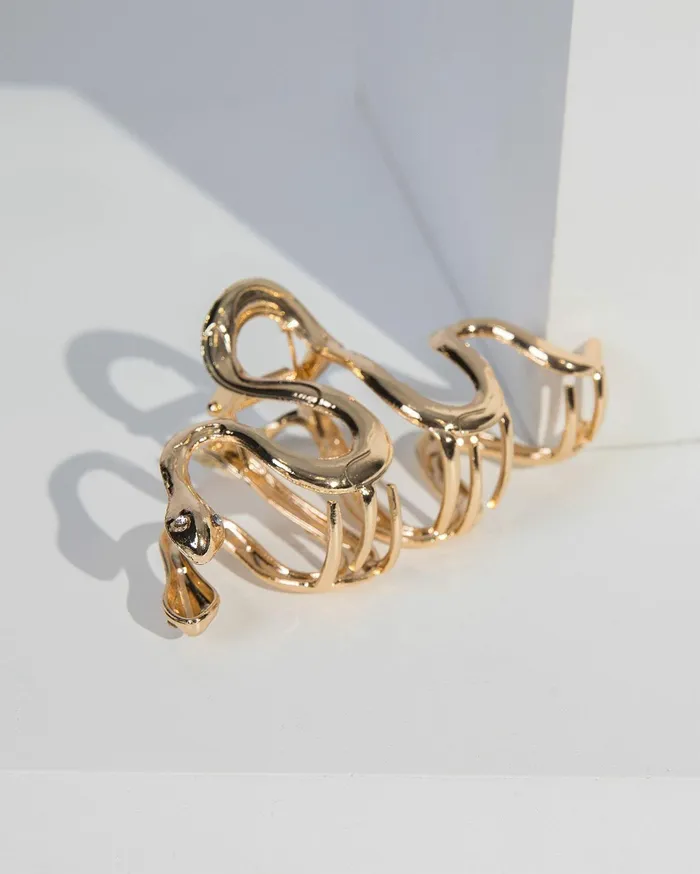 Colette By Colette Hayman Claw Clips Gold Metal Snake Hair Claw Clip 8211 Accessories