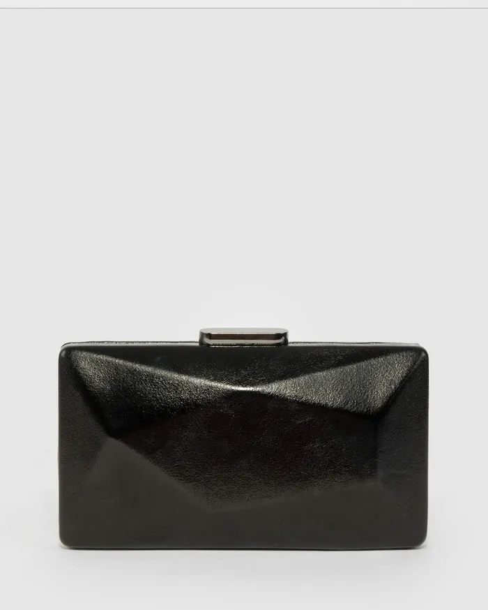 Colette By Colette Hayman Clutch Bags Black Liza Geo Hardcase Clutch Bag 8211 Bags