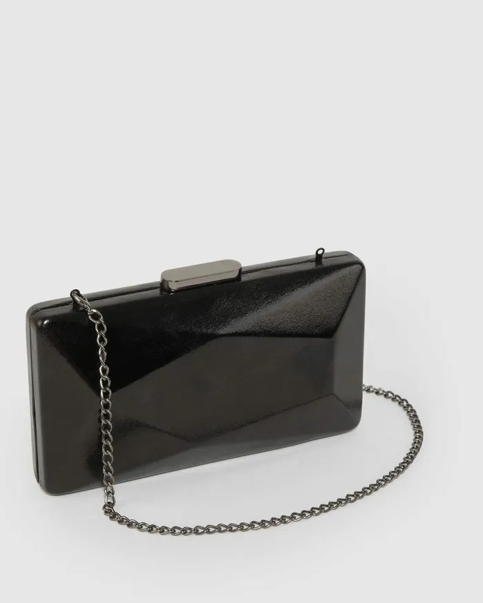 Colette By Colette Hayman Clutch Bags Black Liza Geo Hardcase Clutch Bag 8211 Bags