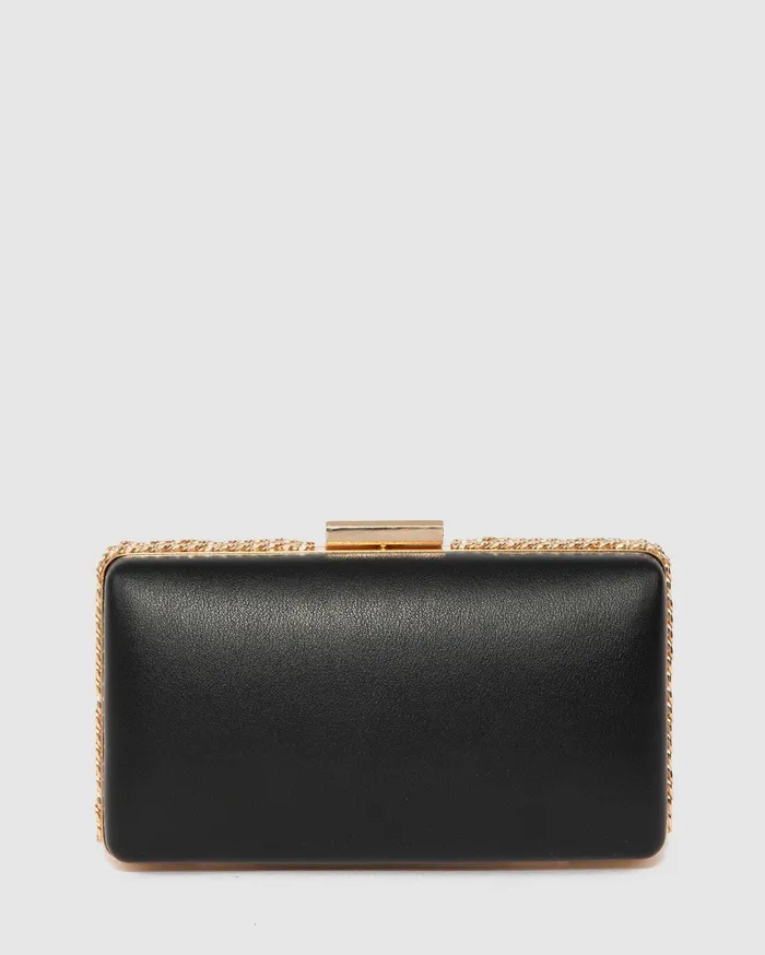 Colette By Colette Hayman Clutch Bags Black Steph Chain Clutch Bag 8211 Bags