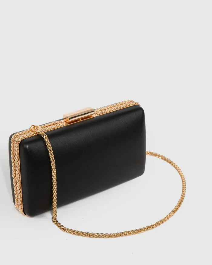 Colette By Colette Hayman Clutch Bags Black Steph Chain Clutch Bag 8211 Bags
