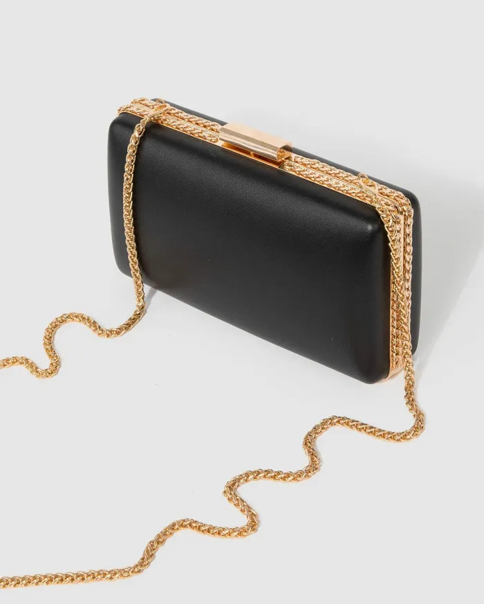 Colette By Colette Hayman Clutch Bags Black Steph Chain Clutch Bag 8211 Bags