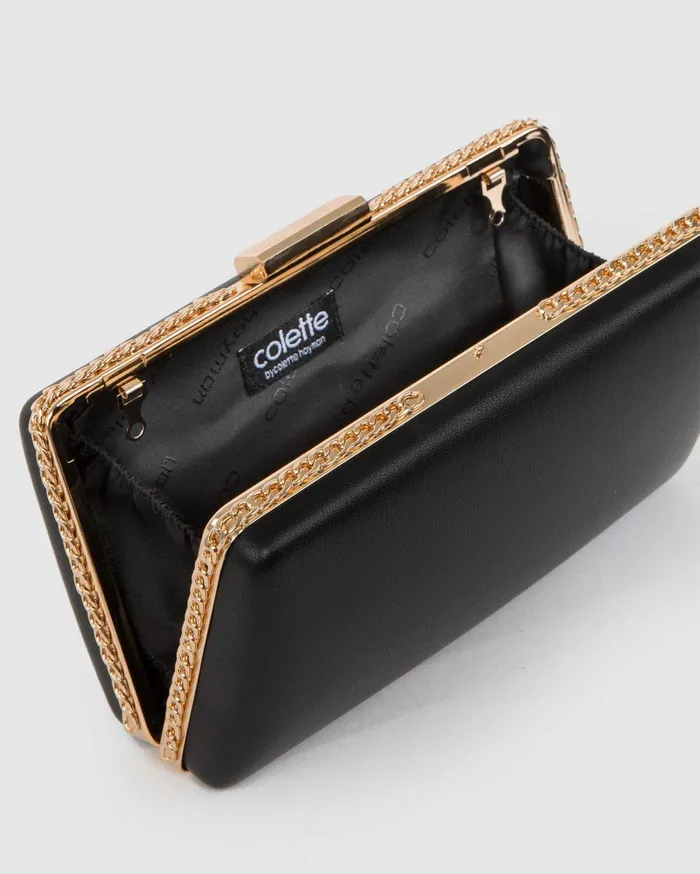 Colette By Colette Hayman Clutch Bags Black Steph Chain Clutch Bag 8211 Bags