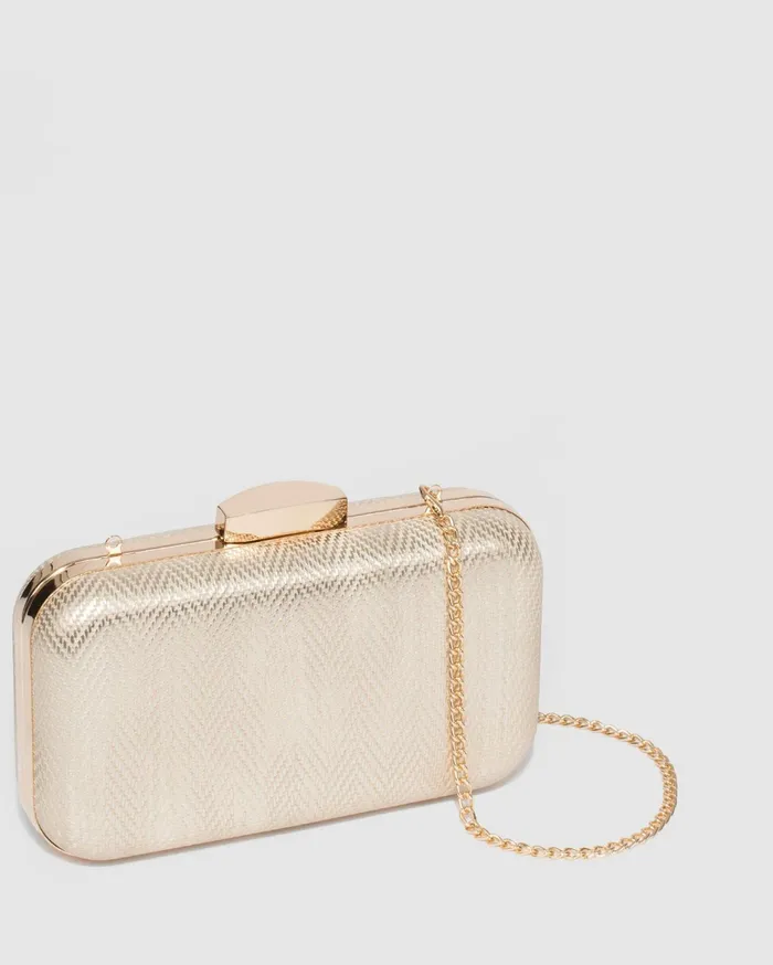 Colette By Colette Hayman Clutch Bags Gold Hardcase Clutch Bag Online 8211 Bags