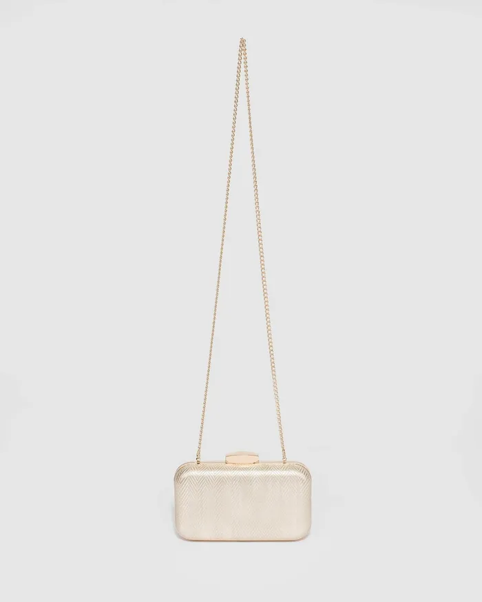 Colette By Colette Hayman Clutch Bags Gold Hardcase Clutch Bag Online 8211 Bags