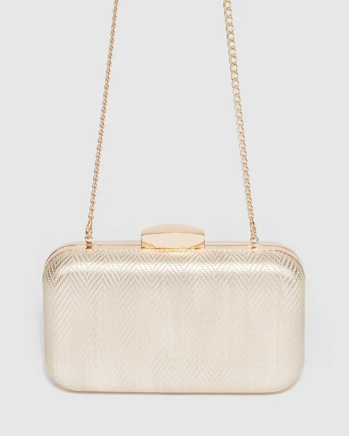 Colette By Colette Hayman Clutch Bags Gold Hardcase Clutch Bag Online 8211 Bags