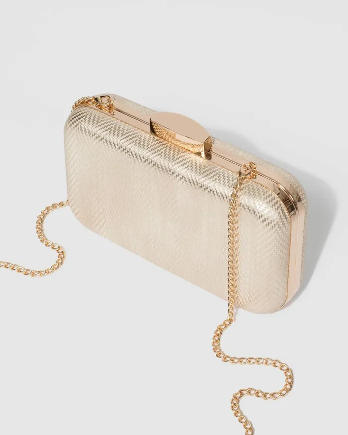 Colette By Colette Hayman Clutch Bags Gold Hardcase Clutch Bag Online 8211 Bags
