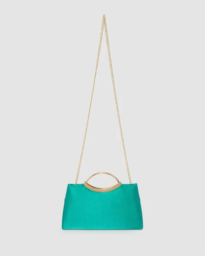 Colette By Colette Hayman Clutch Bags Green Jessie Handle Clutch Bag 8211 Bags