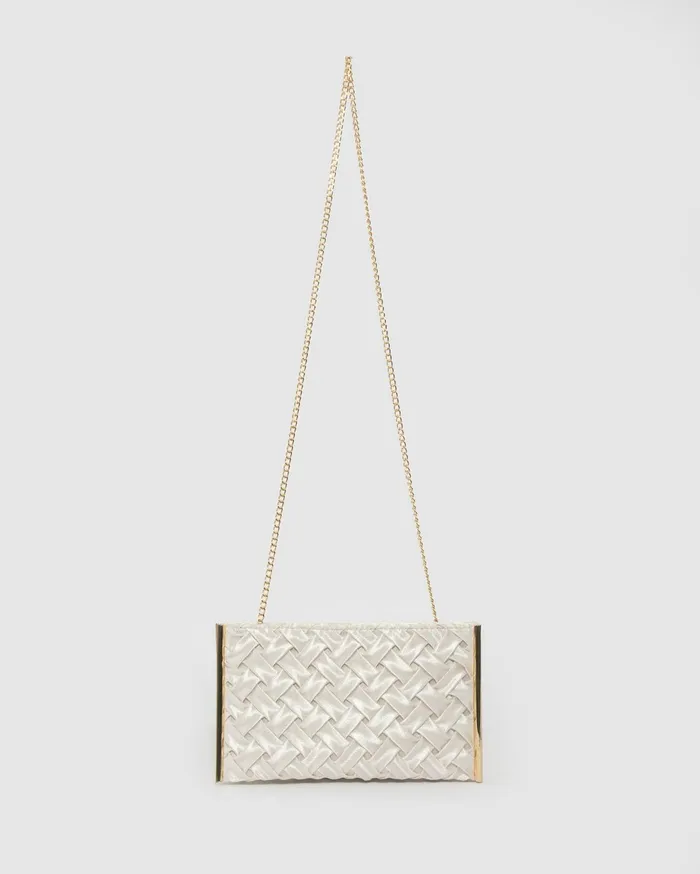 Colette By Colette Hayman Clutch Bags Ivory Dany Double Pouch Clutch Bag 8211 Bags