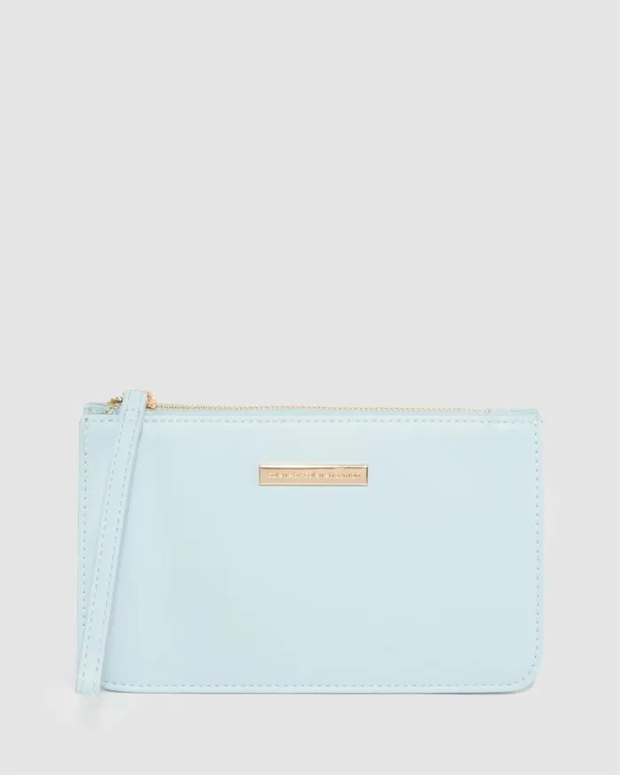 Colette By Colette Hayman Clutch Bags Light Blue Willow Wristlet Clutch Bag 8211 Bags