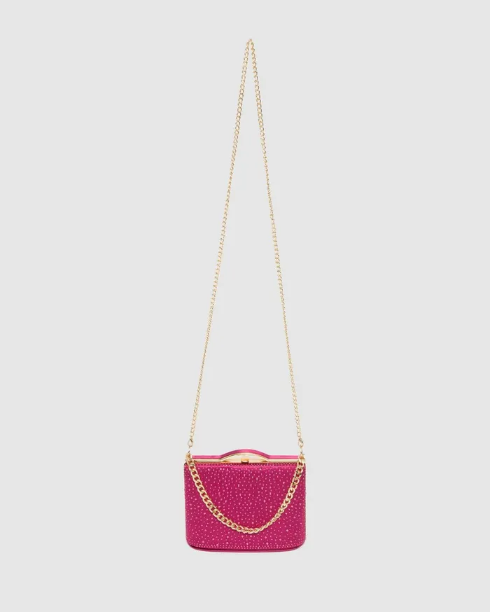 Colette By Colette Hayman Clutch Bags Pink Tullia Handle Crystal Bag 8211 Bags