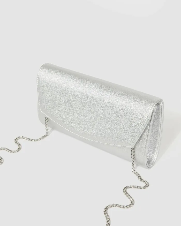 Colette By Colette Hayman Clutch Bags Silver Sammi Evening Clutch Bag 8211 Bags