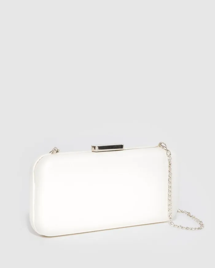 Colette By Colette Hayman Clutch Bags White Marlee Hardcase Clutch Bag 8211 Bags