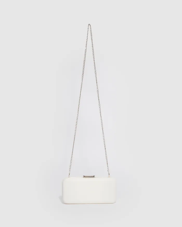 Colette By Colette Hayman Clutch Bags White Marlee Hardcase Clutch Bag 8211 Bags