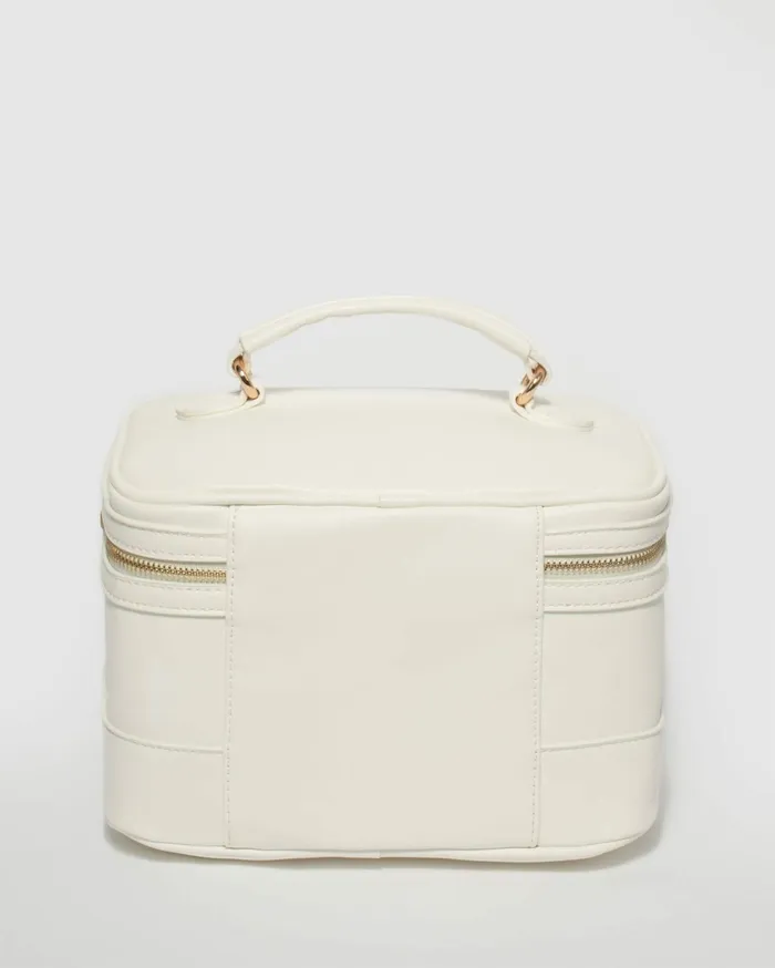 Colette By Colette Hayman Cosmetic and Makeup Bags White Bride Cosmetic Case 8211 Bags
