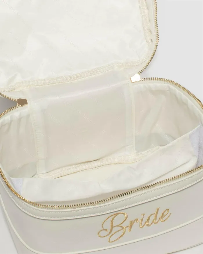 Colette By Colette Hayman Cosmetic and Makeup Bags White Bride Cosmetic Case 8211 Bags