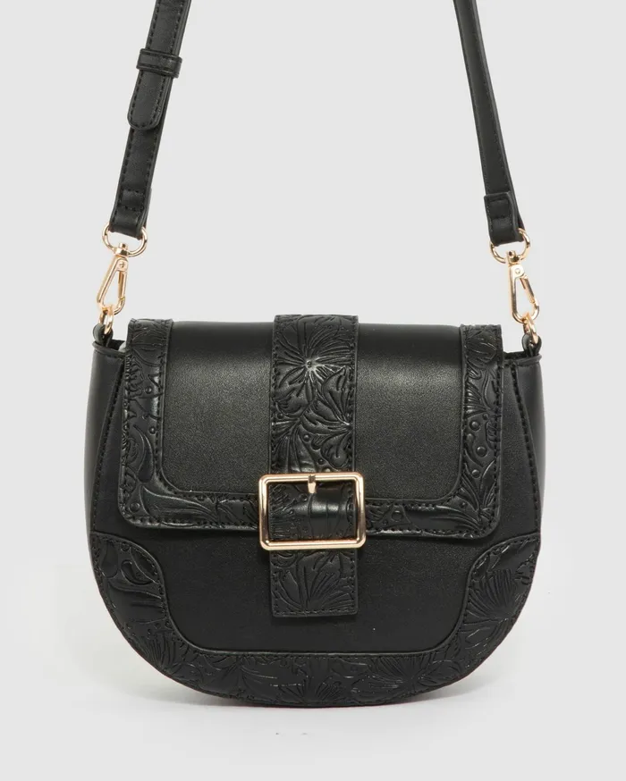 Colette By Colette Hayman Crossbody Bags Black Kiara Buckle Crossbody Bag 8211 Bags