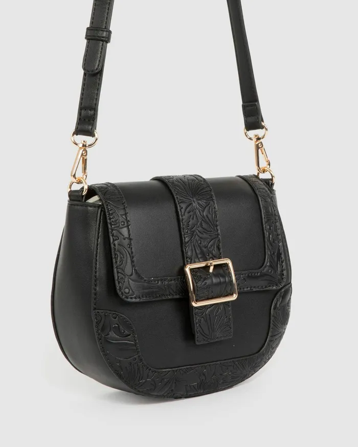 Colette By Colette Hayman Crossbody Bags Black Kiara Buckle Crossbody Bag 8211 Bags