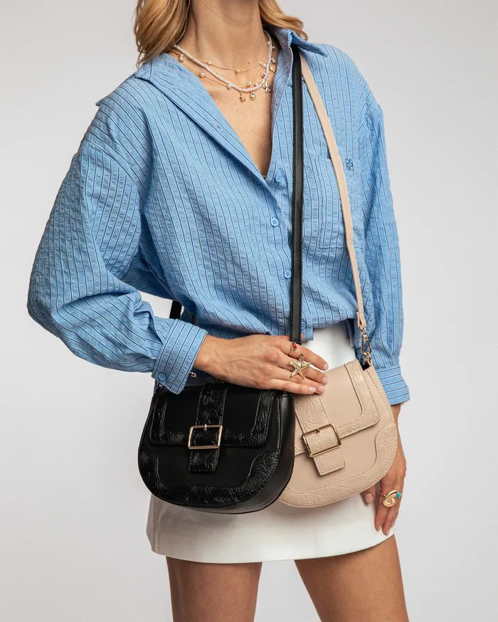Colette By Colette Hayman Crossbody Bags Black Kiara Buckle Crossbody Bag 8211 Bags